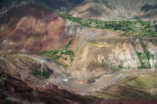 Preview: Mountain river valley in Yunnan