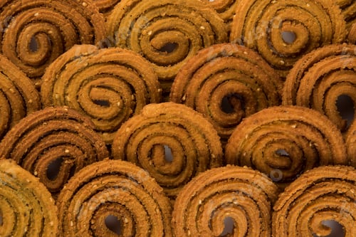 Preview: Indian Snack Chakli or chakali