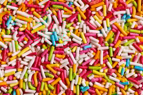 Preview: Colorful Sprinkles Background: Sweet and Festive Decoration