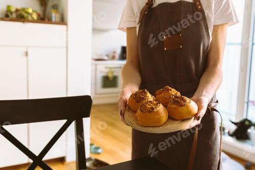 Preview: homemade baked cinnamon rolls