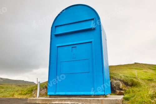 Preview: World biggest mailbox in Sandoy island. Faroe islands tourism highlight