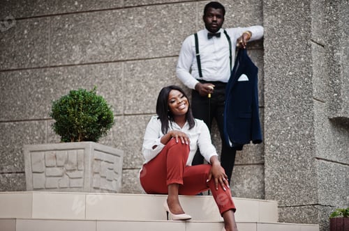 Preview: African american in formal wear