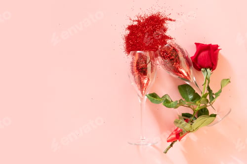 Preview: Valentines day champagne