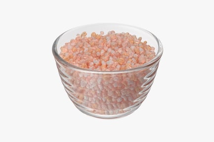Preview: Himalayan Salt Chunks in Clear Bowl