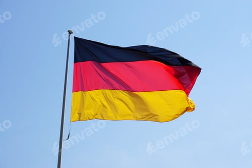 Preview: Flag of Germany is a tricolor displaying the national colors black red and gold