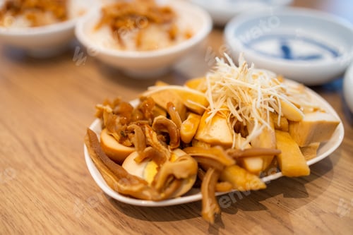 Preview: Taiwanese cuisine braised pork ear food meat