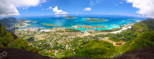 Preview: Mahe Island panorama