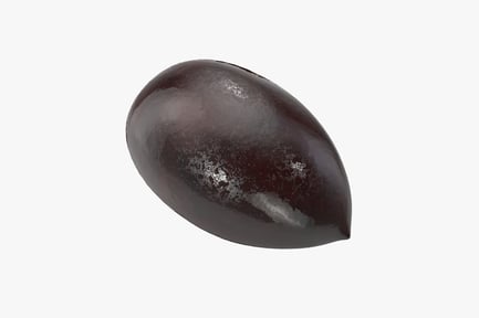 Preview: Smooth, speckled, dark oval form