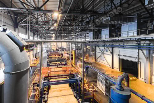 Preview: Manufacturing factory, modern high-tech production