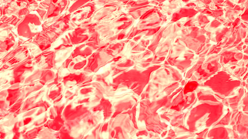 Preview: Closeup of desaturated transparent clear calm water surface texture with splashes and bubbles