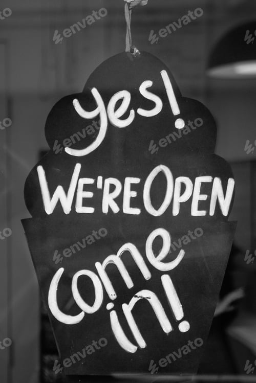 Preview: Invitation on blackboard