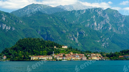 Preview: The lake of Como (Lario) at Menaggio, Italy