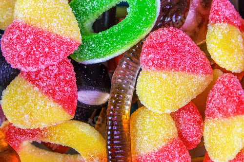 Preview: Multicolored colorful candies