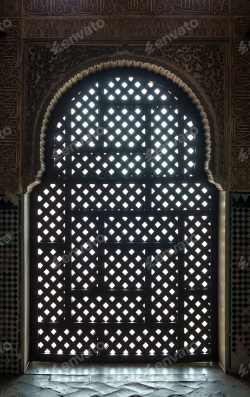 Preview: Islamic ornaments on wall