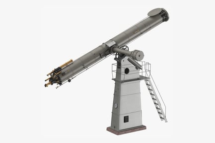 Preview: Large Refracting Telescope on Observatory Pier