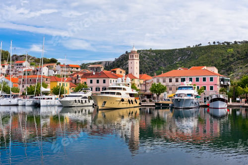Preview: Skradin is a small historic town in Croatia