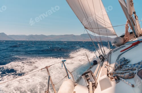 Preview: Sail boat in the sea