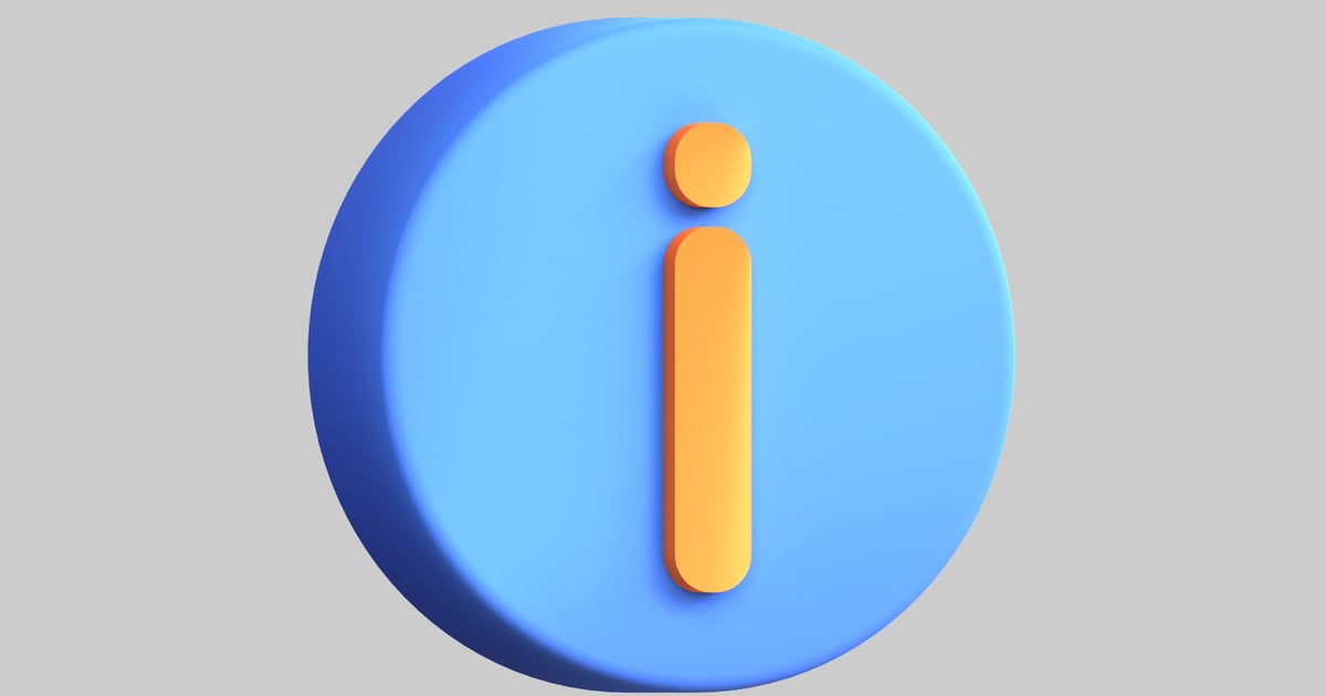 Information guide sign 3D, Incl. detail & explanation - Envato