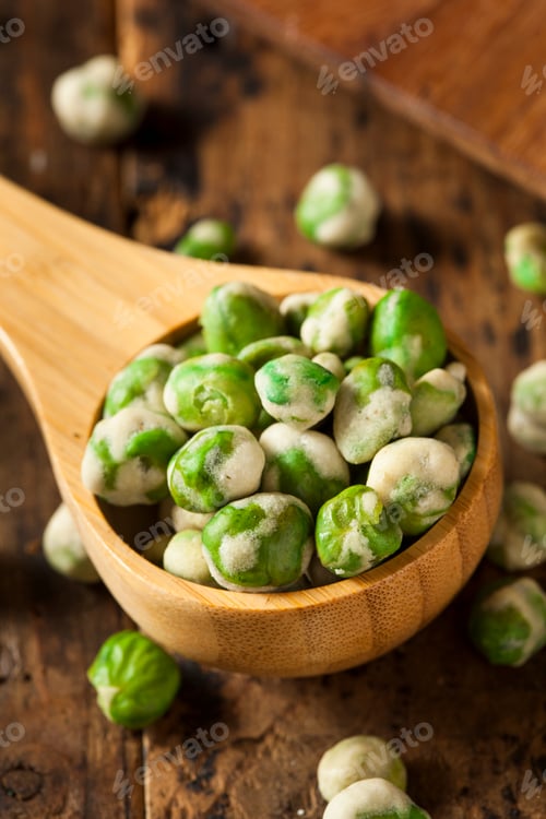Preview: Homemade Dry Spice Wasabi Peas