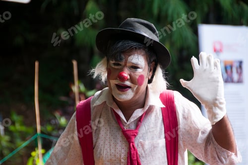Preview: Portrait of impersonator as a joker, India.