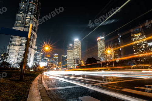 Preview: Car light trails