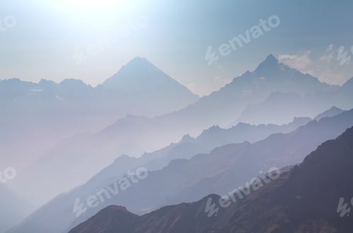 Preview: Mountains silhouette