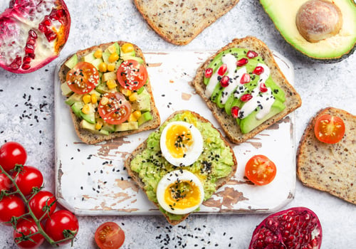 Preview: Avocado healthy toasts