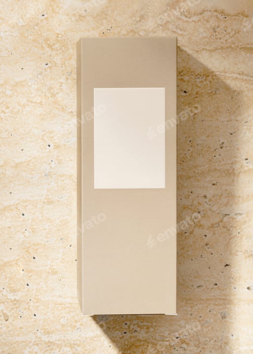 Preview: Paper box packaging for beauty products