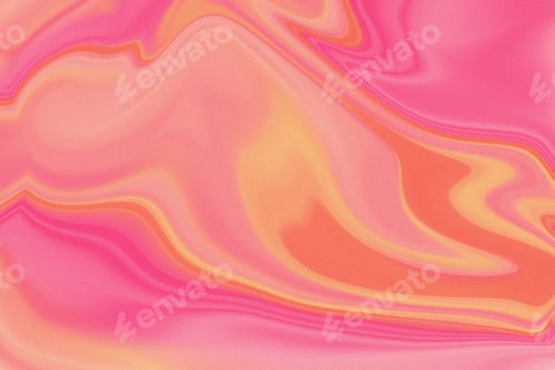 Preview: Beautiful abstract art painting, with a vibrant liquid color palette with a unique textured finish