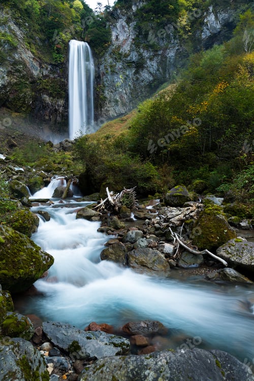 Preview: Flowing waterfall