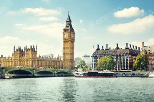 Preview: Big Ben In Sunny Day, London