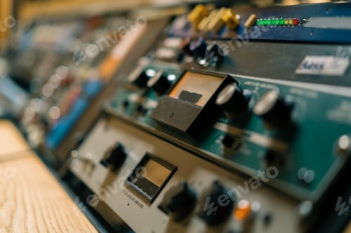 Preview: Remote Control Mixer Adjust Sound Volume Level Music Creation Equalizer Button Recording Studio