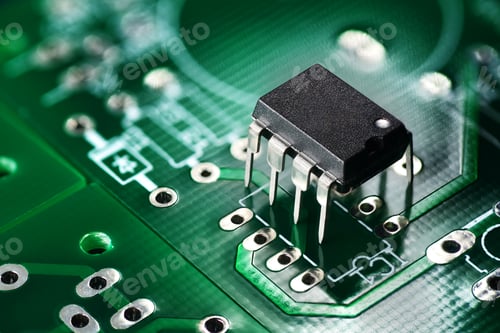 Preview: Printed circuit board and chip