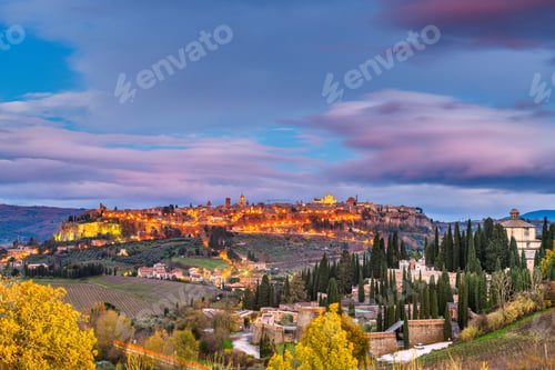 Preview: Orvieto, Umbria, Italy Medieval Skyline