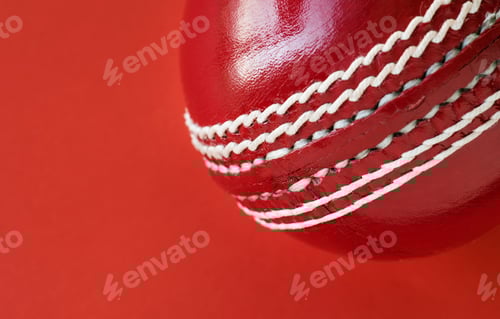 Preview: Cricket ball isolated