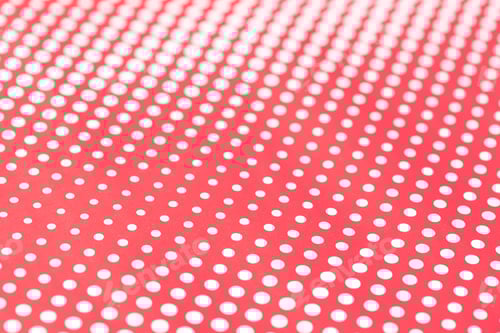 Preview: Red Background with White Polka Dots Pattern