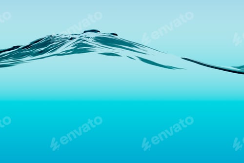 Preview: Blue water wave