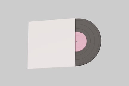 Preview: Vinyl record and sleeve.