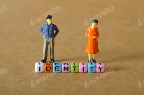 Preview: Two people standing together, symbolizing personal and communal identity