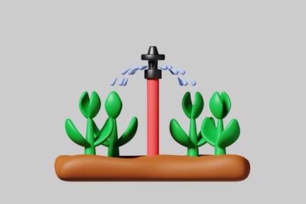 Preview: Sprinkler system in action.