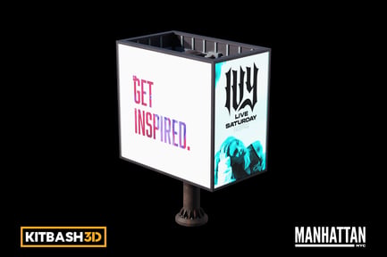 Preview: Kitbash: Manhattan - Billboard I