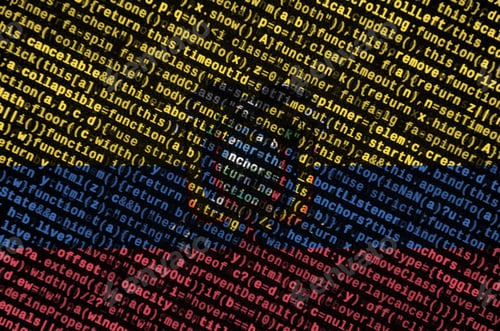 Preview: Ecuador flag is depicted on the screen with the program code