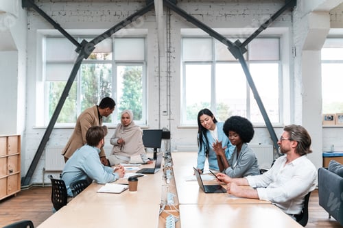 Preview: start up business team in the office