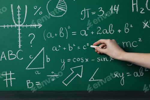 Preview: Concept of school and education with blackboard