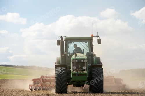 Preview: Tractor Preparing Soil