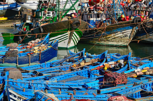 Preview: Boats in a port