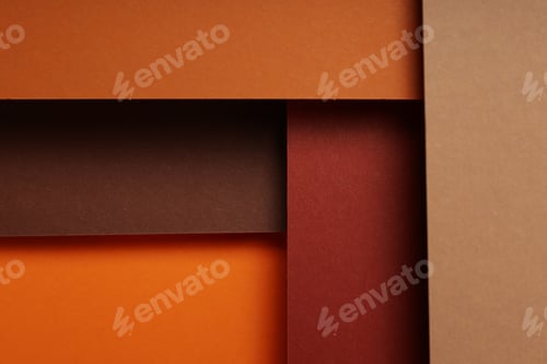 Preview: Mockup, abstraction, colorful colored paper, top view