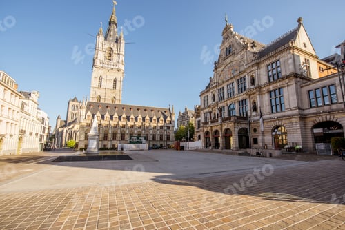 Gent city in Belgium