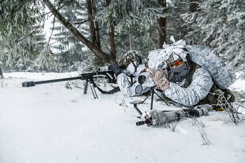 Preview: Sniper and spotter somewhere above the Arctic circle