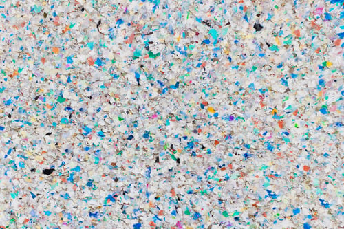 Preview: Weathering Surface Made of Multicolored Recycling Plastic